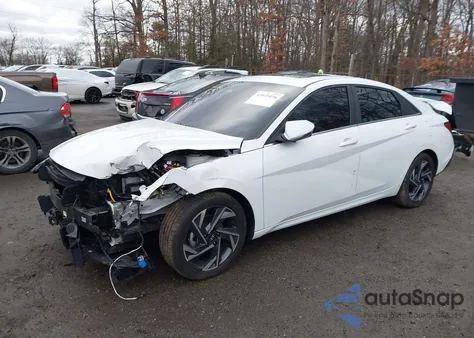 2024 Hyundai Elantra Limited из США, поврежденный, VIN KMHLP4DG4RU841330